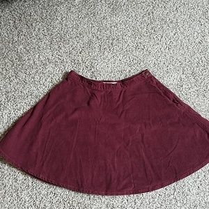 American Apparel Courderory Circle Skirt
